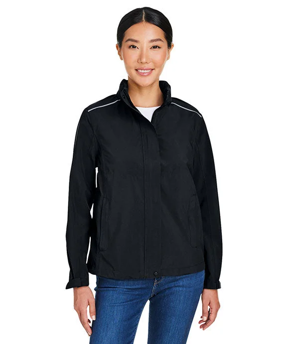 CE712W - Core 365 Ladies Packable Rain Jacket