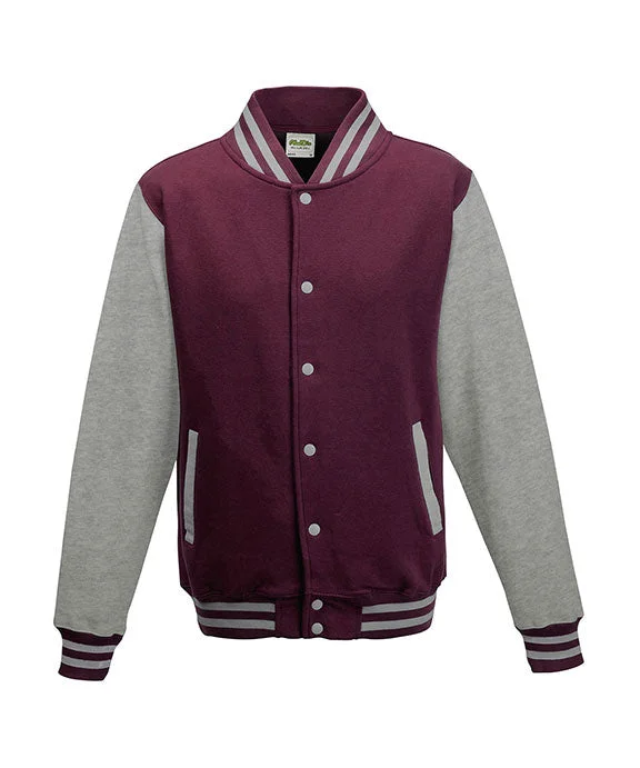 JHA043 - Just Hoods By AWDis Mens Heavyweight Letterman Jacket