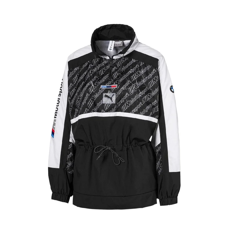 Puma Womens BMW MotorSport Street Wear Jacket, Black, Small