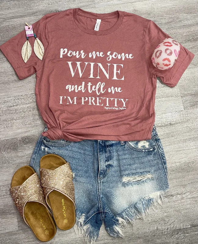 Pour Me A Glass of Wine Shirt