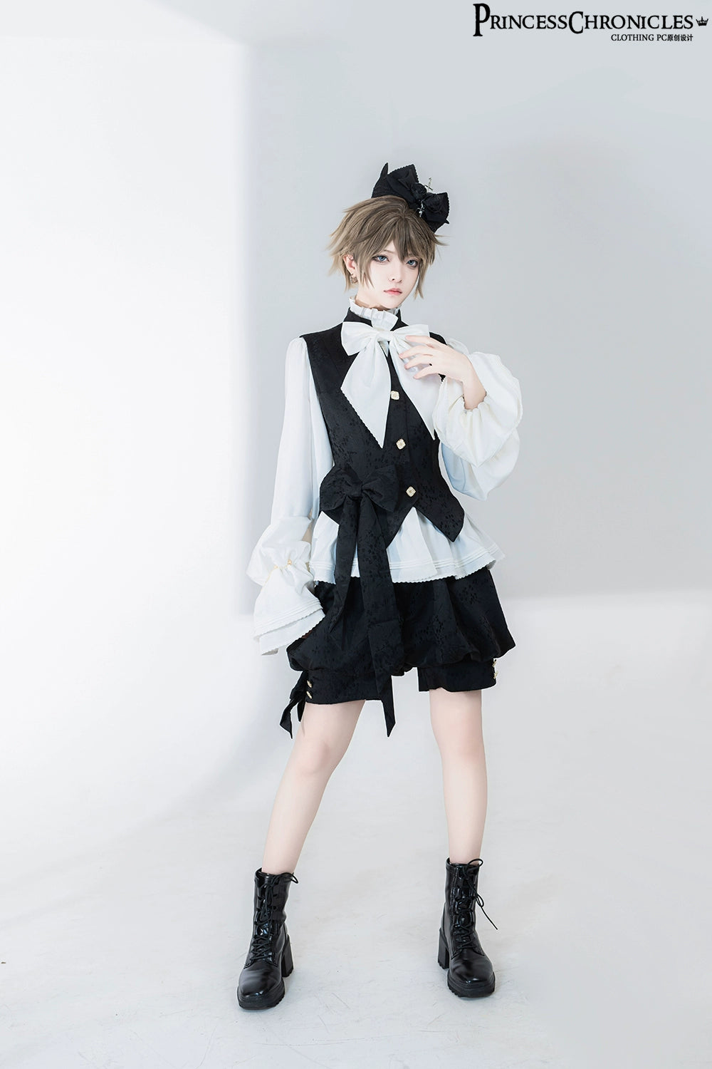 Princess Chronicles~Rabbit Hunt 2.0~Ouji Lolita Retro Cool Prince Shirt