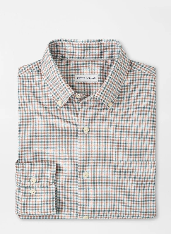 Peter Millar Hamilton Crown Lite Cotton-Stretch Sport Shirt