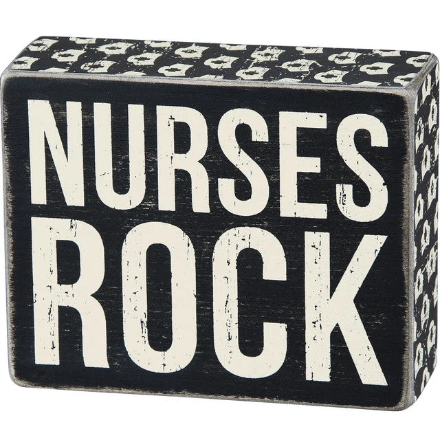 Wood Sign - Nurses Rock