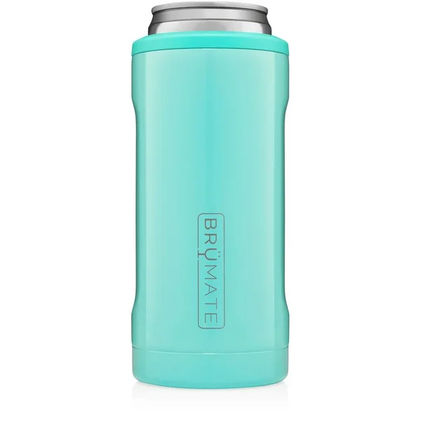 BrüMate Hopsulator Slim Aqua 12 Oz