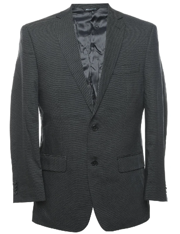 Black Classic Blazer - L