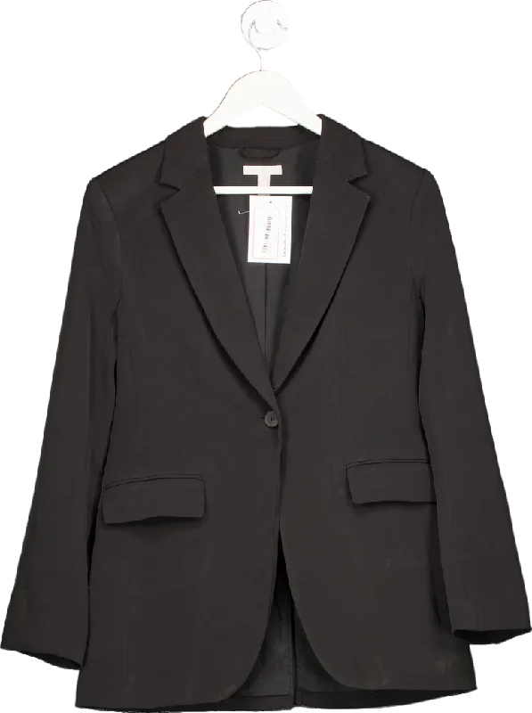 H&M Black Blazer UK S