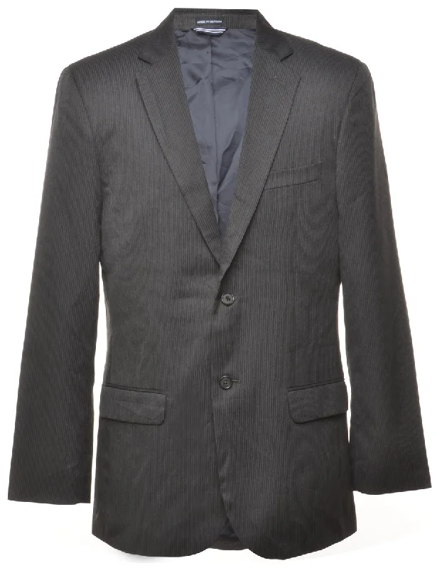 Pinstriped Nautica Blazer - L