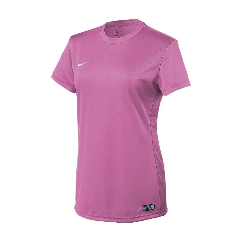 Nike Women's Tiempo II Jersey T-Shirt Pink Size Large