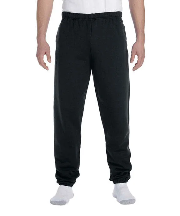 4850P - Jerzees Adult Super Sweats® NuBlend® Fleece Pocketed Sweatpants | Black