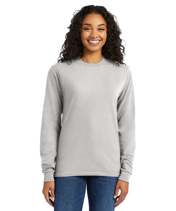 5286 - Hanes ComfortSoft® Long-Sleeve T-Shirt | Ash