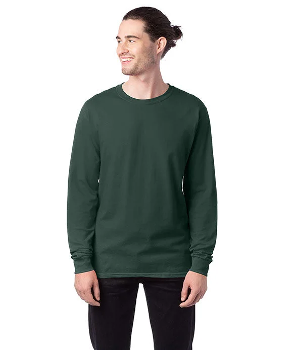 5286 - Hanes ComfortSoft® Long-Sleeve T-Shirt | Athletic Dark Green