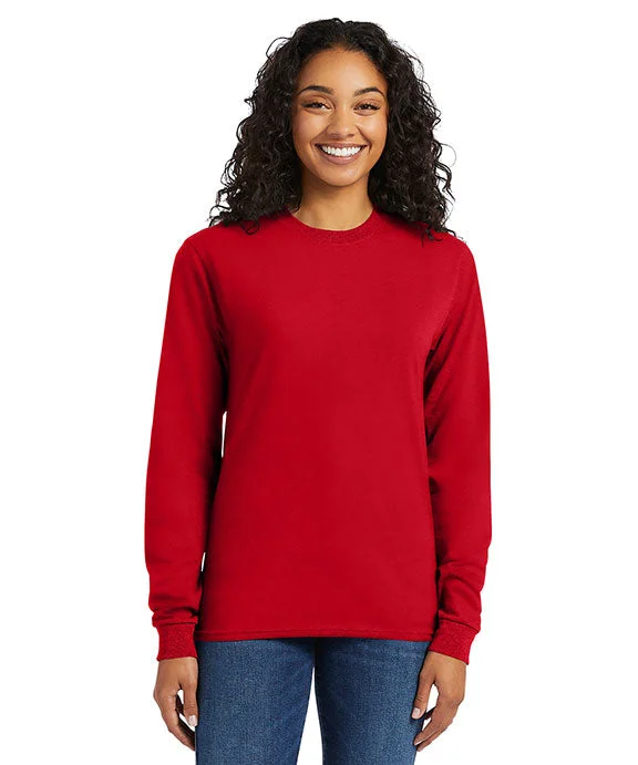 5286 - Hanes ComfortSoft® Long-Sleeve T-Shirt | Athletic Red