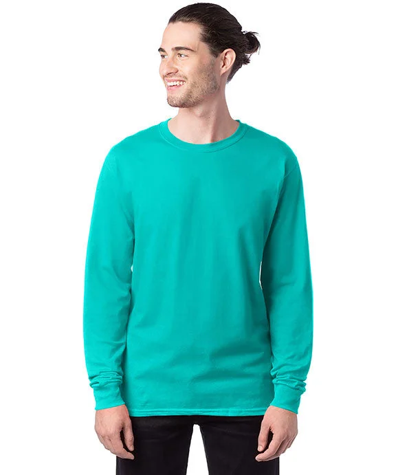 5286 - Hanes ComfortSoft® Long-Sleeve T-Shirt | Athletic Teal