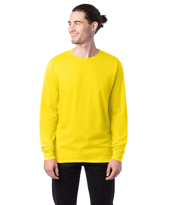 5286 - Hanes ComfortSoft® Long-Sleeve T-Shirt | Athletic Yellow