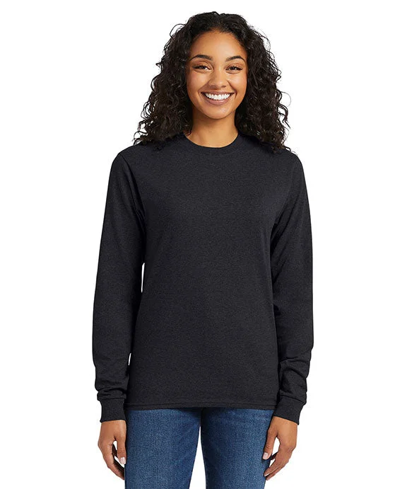 5286 - Hanes ComfortSoft® Long-Sleeve T-Shirt | Charcoal Heather