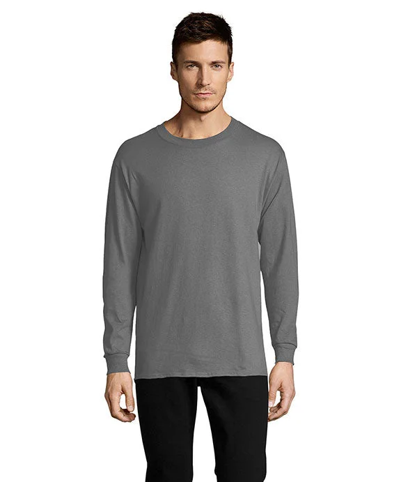 5286 - Hanes ComfortSoft® Long-Sleeve T-Shirt | Smoke Grey