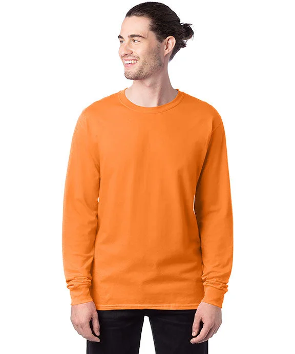 5286 - Hanes ComfortSoft® Long-Sleeve T-Shirt | Tennessee Orange