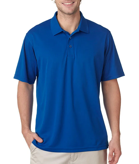 8210 - UltraClub Mens Cool & Dry Mesh Piqué Polo Shirt | Royal