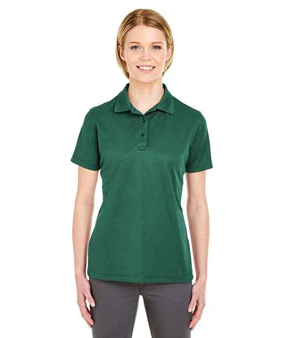 8210L - UltraClub Ladies Cool & Dry Mesh Piqué Polo Shirt | Forest Green