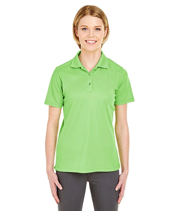 8210L - UltraClub Ladies Cool & Dry Mesh Piqué Polo Shirt | Light Green