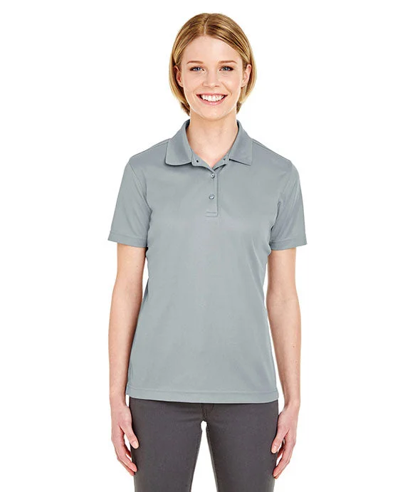 8210L - UltraClub Ladies Cool & Dry Mesh Piqué Polo Shirt | Silver