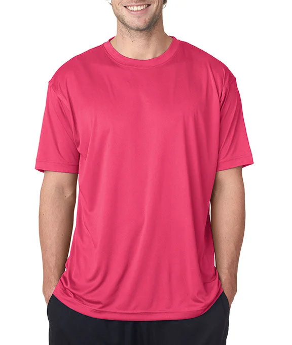 8420 - UltraClub Mens Cool & Dry Sport Performance Interlock T-Shirt | Heliconia