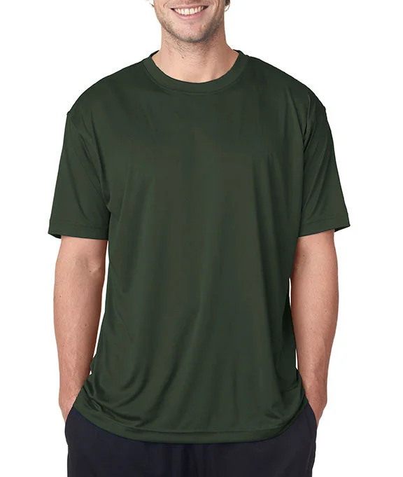 8420 - UltraClub Mens Cool & Dry Sport Performance Interlock T-Shirt | Military Green