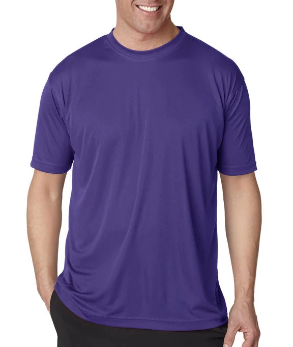 8420 - UltraClub Mens Cool & Dry Sport Performance Interlock T-Shirt | Purple