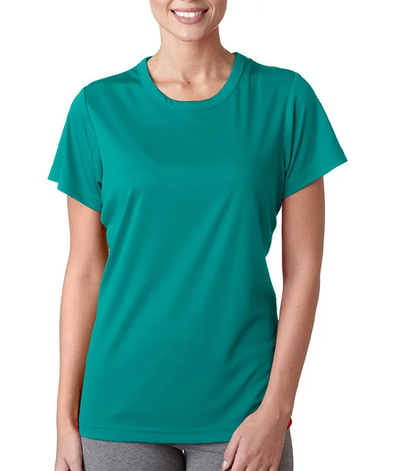 8420L - UltraClub Ladies Cool & Dry Sport Performance Interlock T-Shirt | Jade