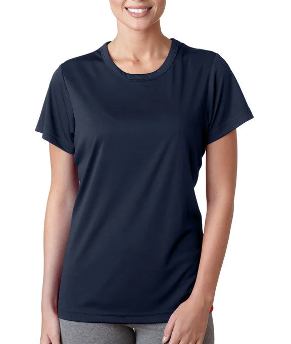 8420L - UltraClub Ladies Cool & Dry Sport Performance Interlock T-Shirt | Navy