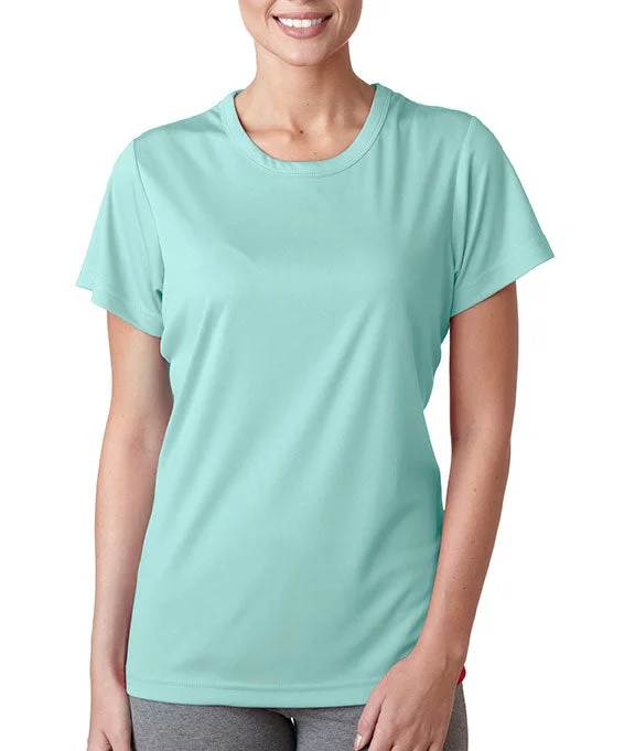 8420L - UltraClub Ladies Cool & Dry Sport Performance Interlock T-Shirt | Sea Frost