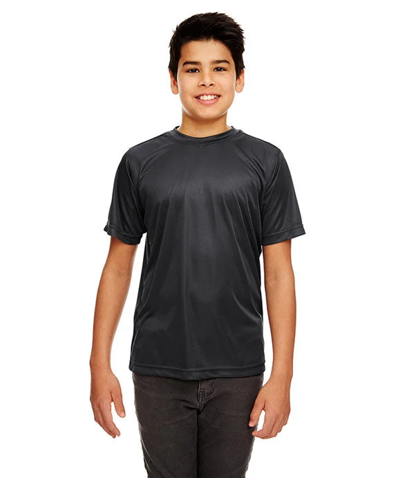 8420Y - UltraClub Youth Cool & Dry Sport Performance Interlock T-Shirt | Black