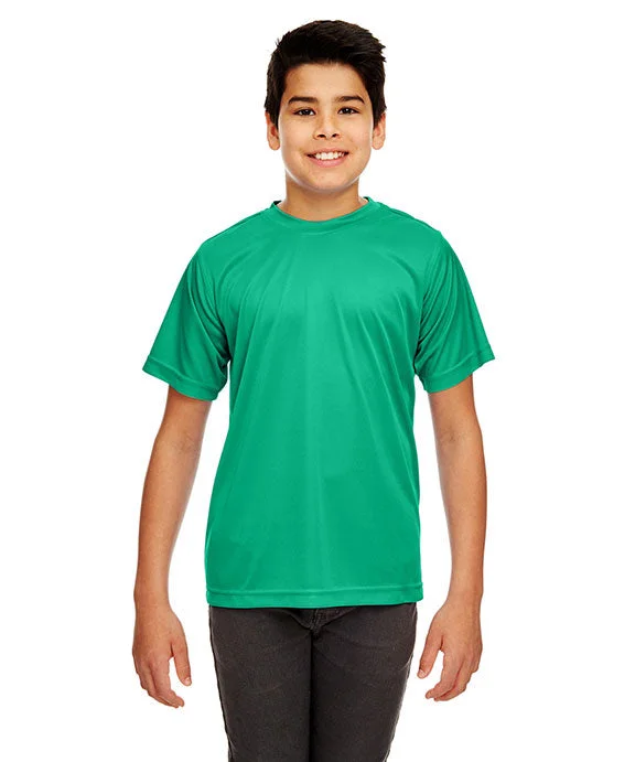 8420Y - UltraClub Youth Cool & Dry Sport Performance Interlock T-Shirt | Kelly