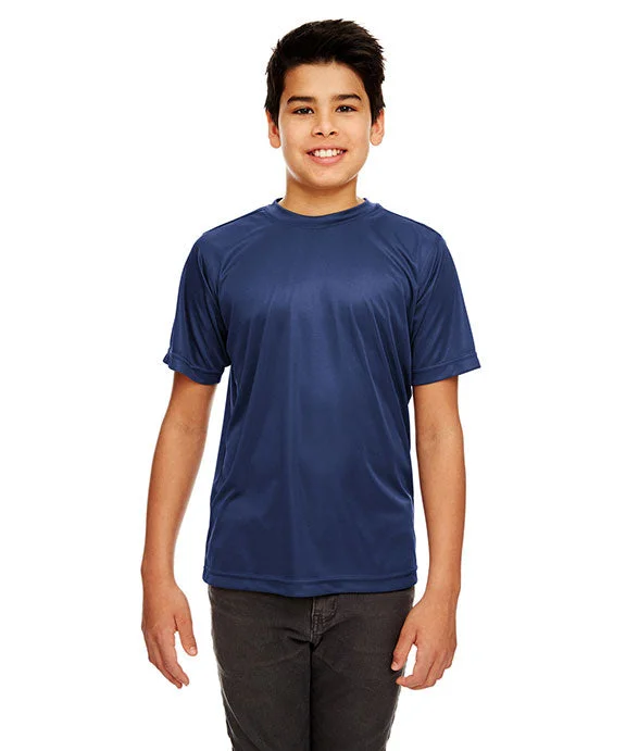 8420Y - UltraClub Youth Cool & Dry Sport Performance Interlock T-Shirt | Navy