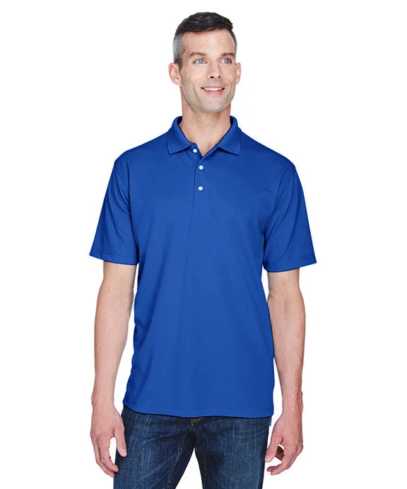 8445 - UltraClub Mens Cool & Dry Stain-Release Performance Polo Shirt | Cobalt