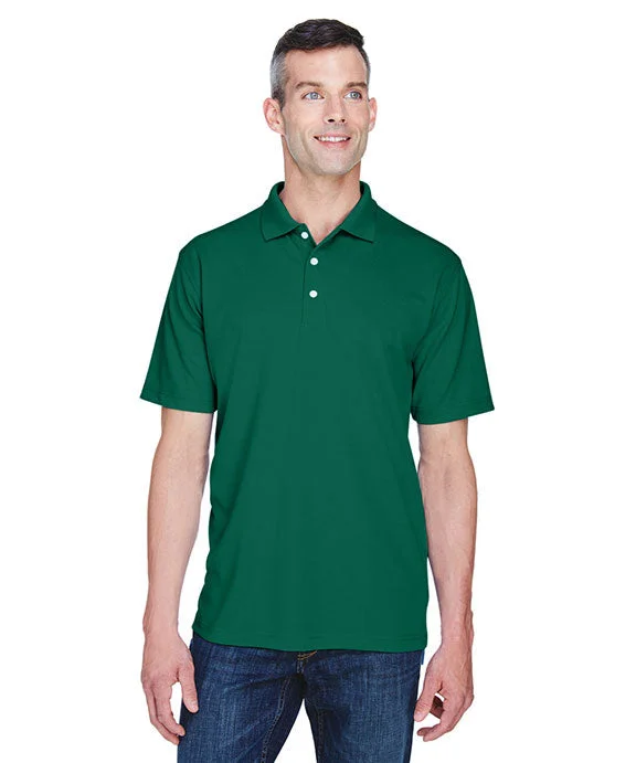 8445 - UltraClub Mens Cool & Dry Stain-Release Performance Polo Shirt | Forest Green