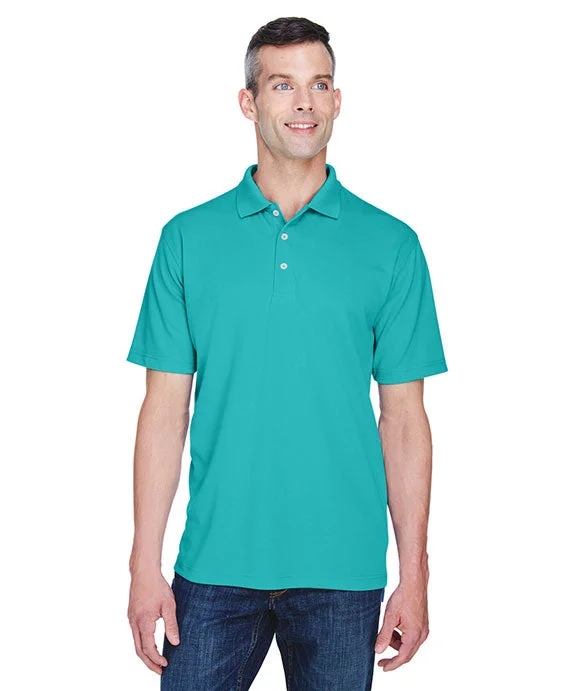 8445 - UltraClub Mens Cool & Dry Stain-Release Performance Polo Shirt | Jade