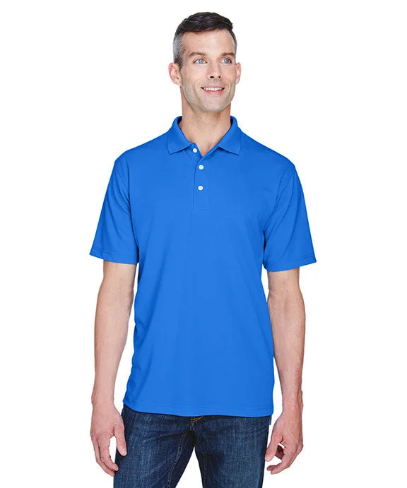 8445 - UltraClub Mens Cool & Dry Stain-Release Performance Polo Shirt | Royal