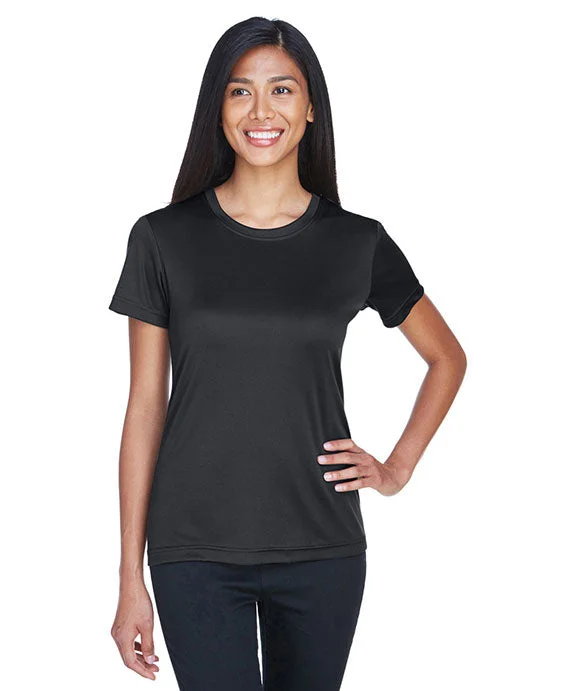 8620L - UltraClub Ladies Cool & Dry Basic Performance T-Shirt | Black