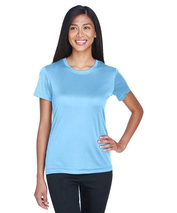 8620L - UltraClub Ladies Cool & Dry Basic Performance T-Shirt | Columbia Blue