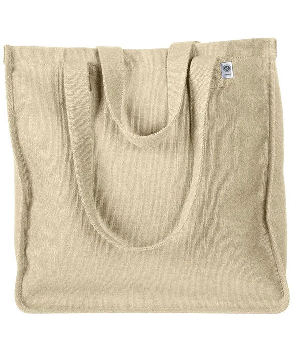 EC8015 - econscious 6.8 oz. Hemp Market Tote Bag | Natural