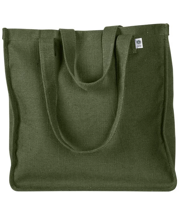 EC8015 - econscious 6.8 oz. Hemp Market Tote Bag | Olive