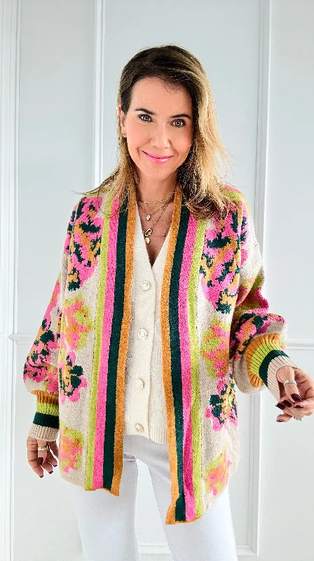 Wildflower Bloom Knit Cardigan