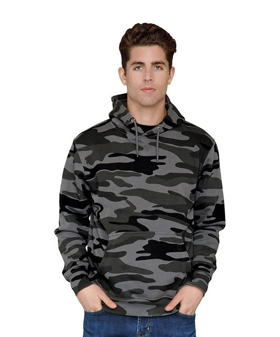 LS14001 - Lane Seven Unisex Premium Pullover Hooded Sweatshirt | Slate Camo