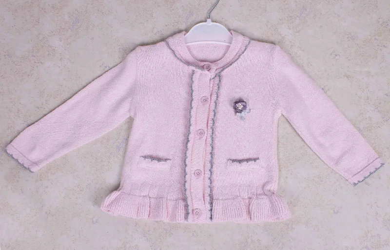 Girls Pink Cardigan/ Sweater